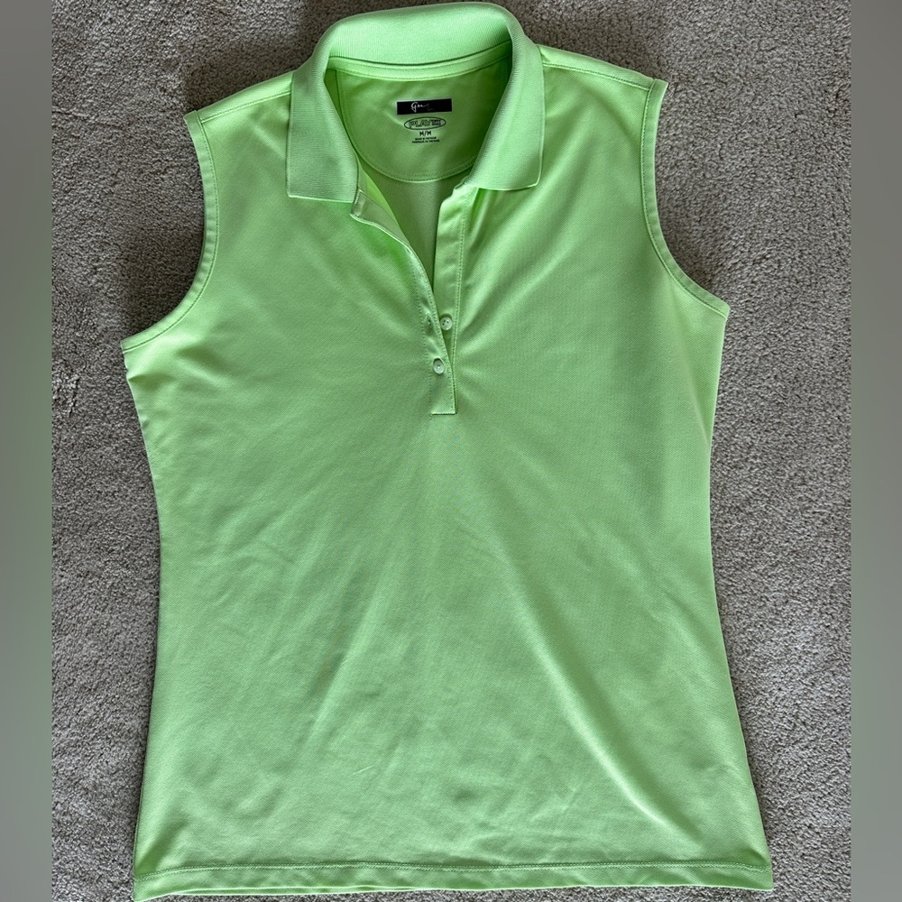 Greg Norman Fitted Polo Tank Top